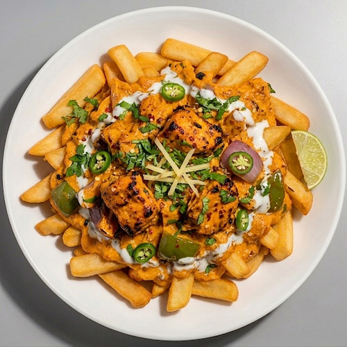 Tikka Masala With Chips 