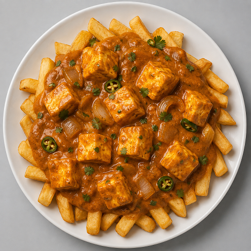 Paneer Curry With Chips 