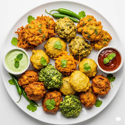 60 Pieces Mixed Pakora 