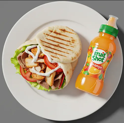 Kids Roll & Kebab Meat 