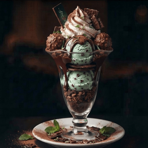 After 8 Minty Magic Sundae 