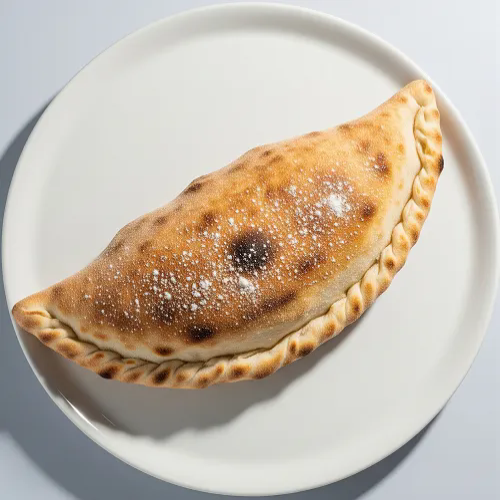 Spicy Vegetable Calzone Pizza 