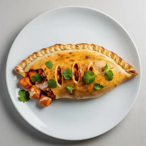 Chunky Chicken Calzone Pizza 