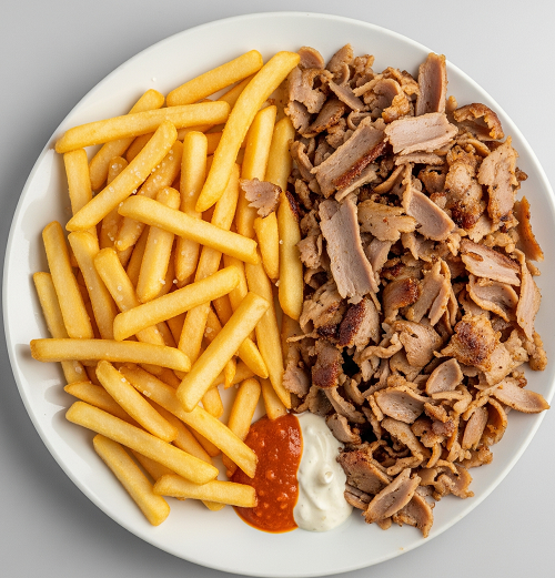 Donner Meat & Chips Kebab 