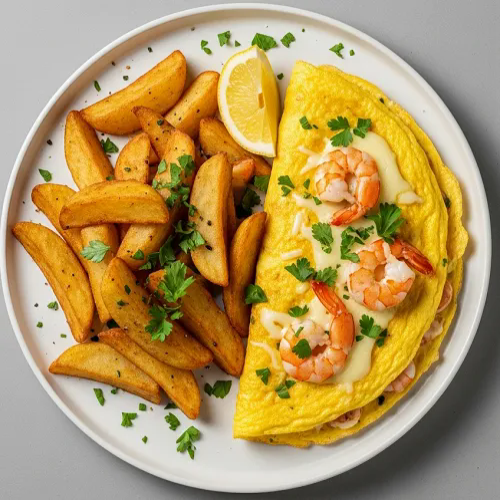 Prawn Omelette 